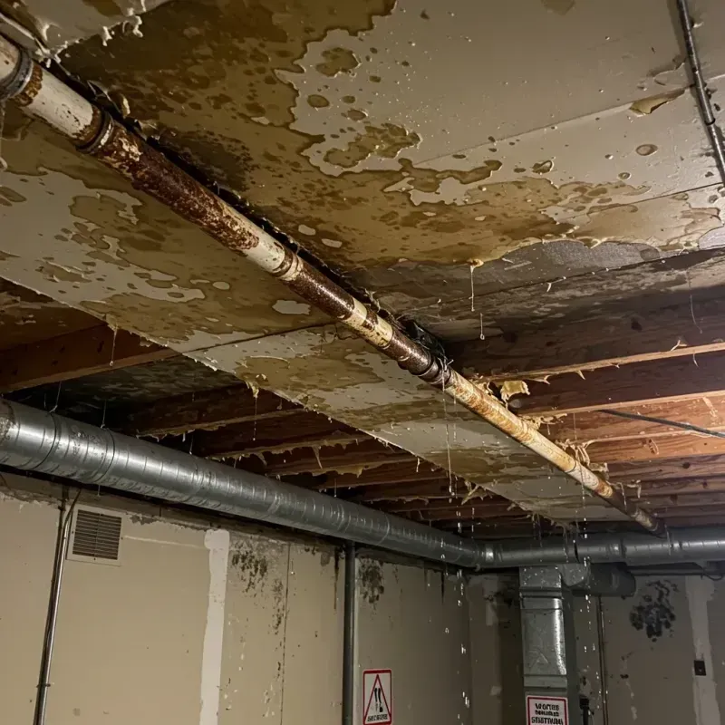 Ceiling Water Damage Repair in New Cumberland, WV