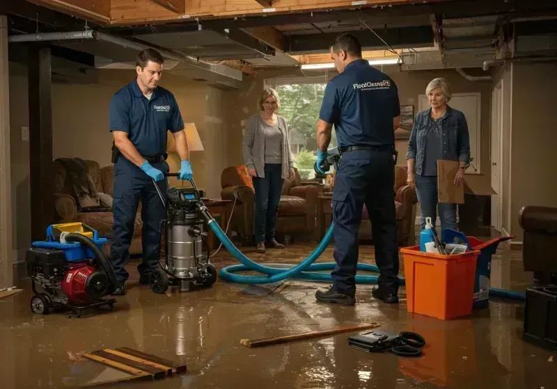 Basement Water Extraction and Removal Techniques process in New Cumberland, WV